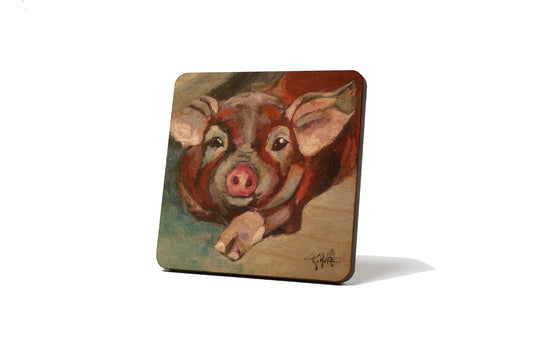 Pig Coaster by K. Huke