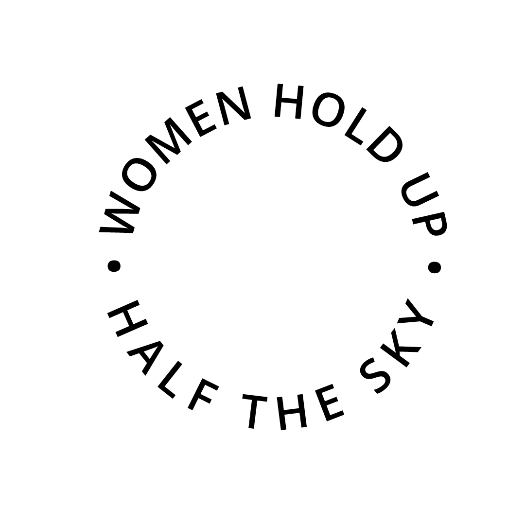 Women Hold Up Half The Sky Quote Mug