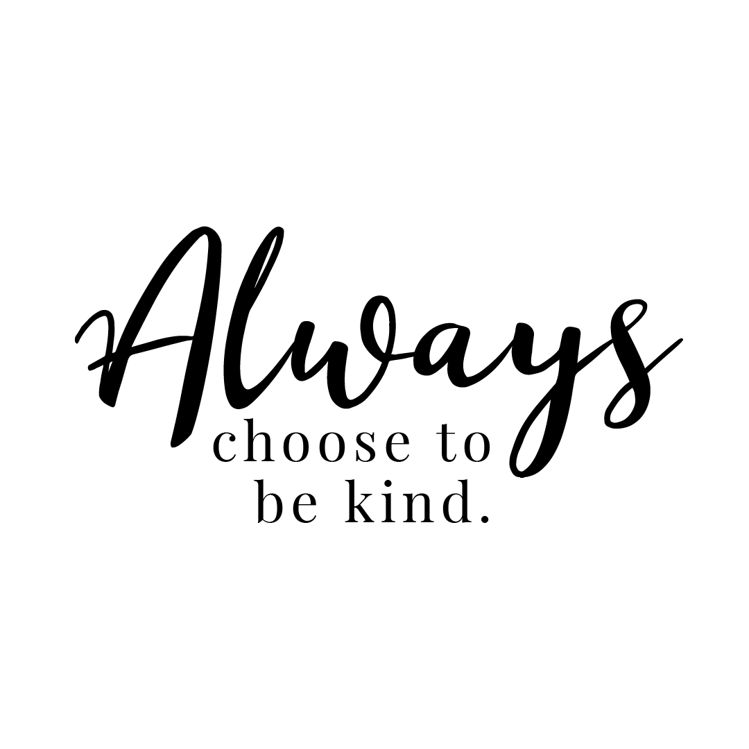 Always Choose To Be Kind Quote Mug