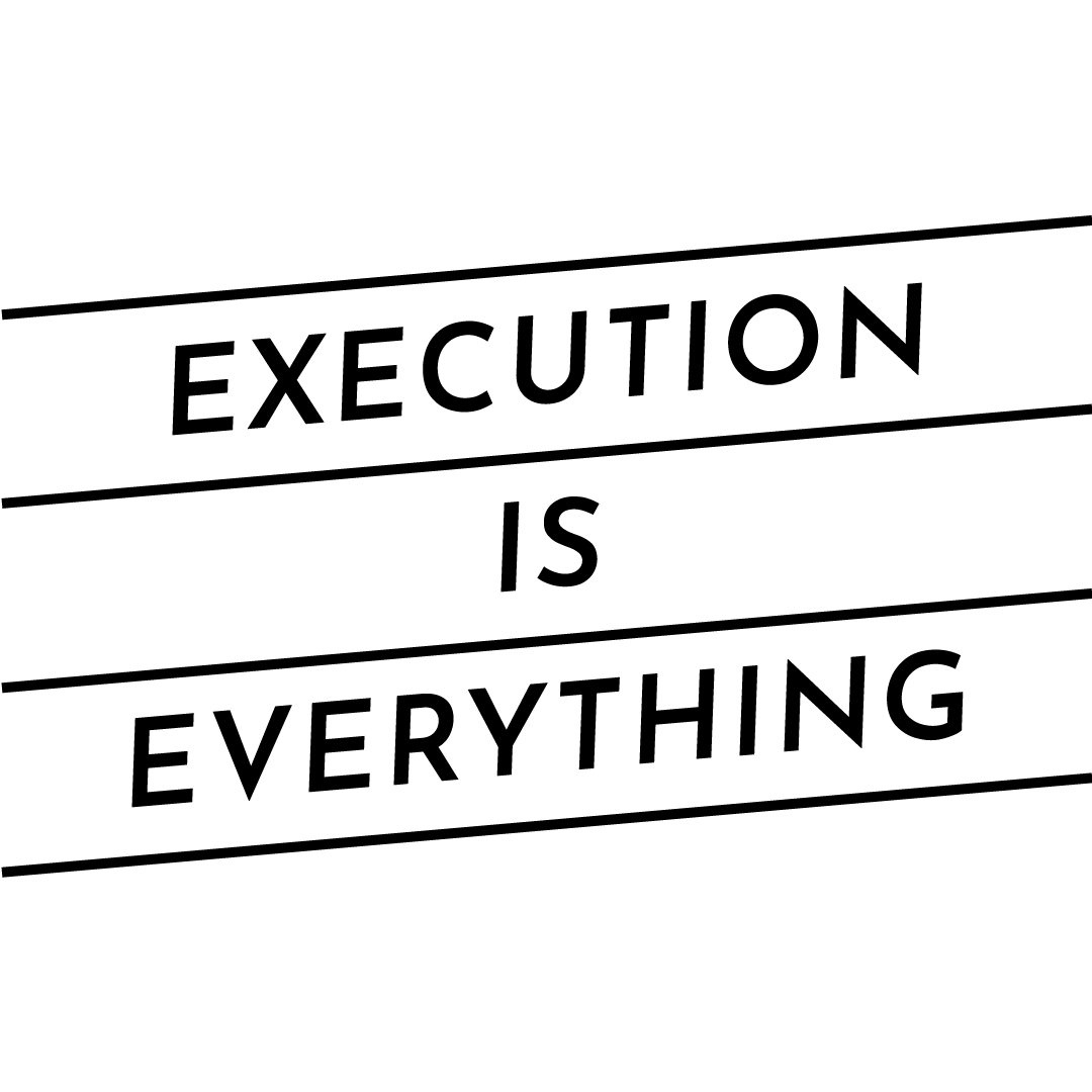 Execution Is Everything Quote Coaster