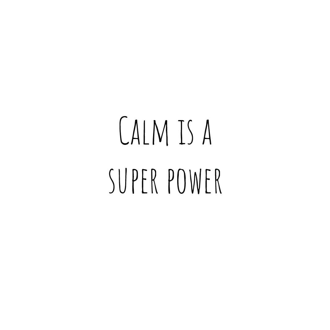 Calm Is A Superpower Quote Coaster