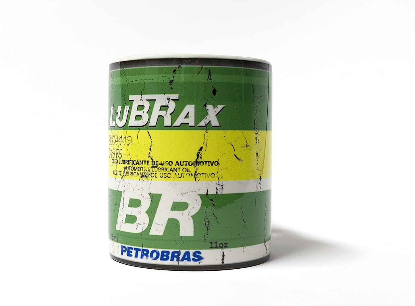 Lubrax BR Lube Motor Oil Can Mug