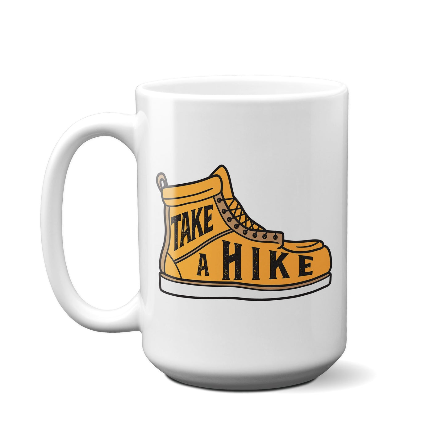 Take A Hike Badge Mug