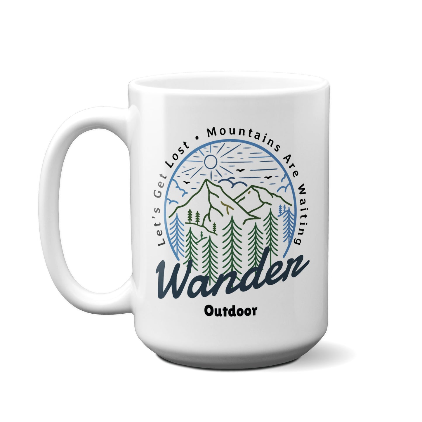 Wander Outdoor Badge Mug
