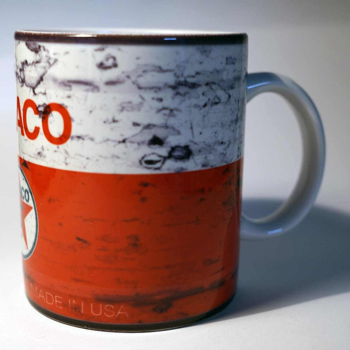 Texaco Motor Oil Can Mug