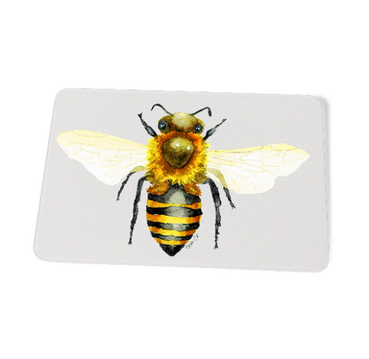Honey Bee Cutting Board by Retha Cole