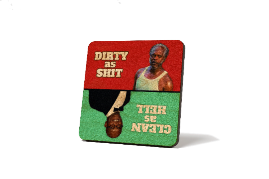 Samuel Jackson Dirty Clean Dishwasher Magnet