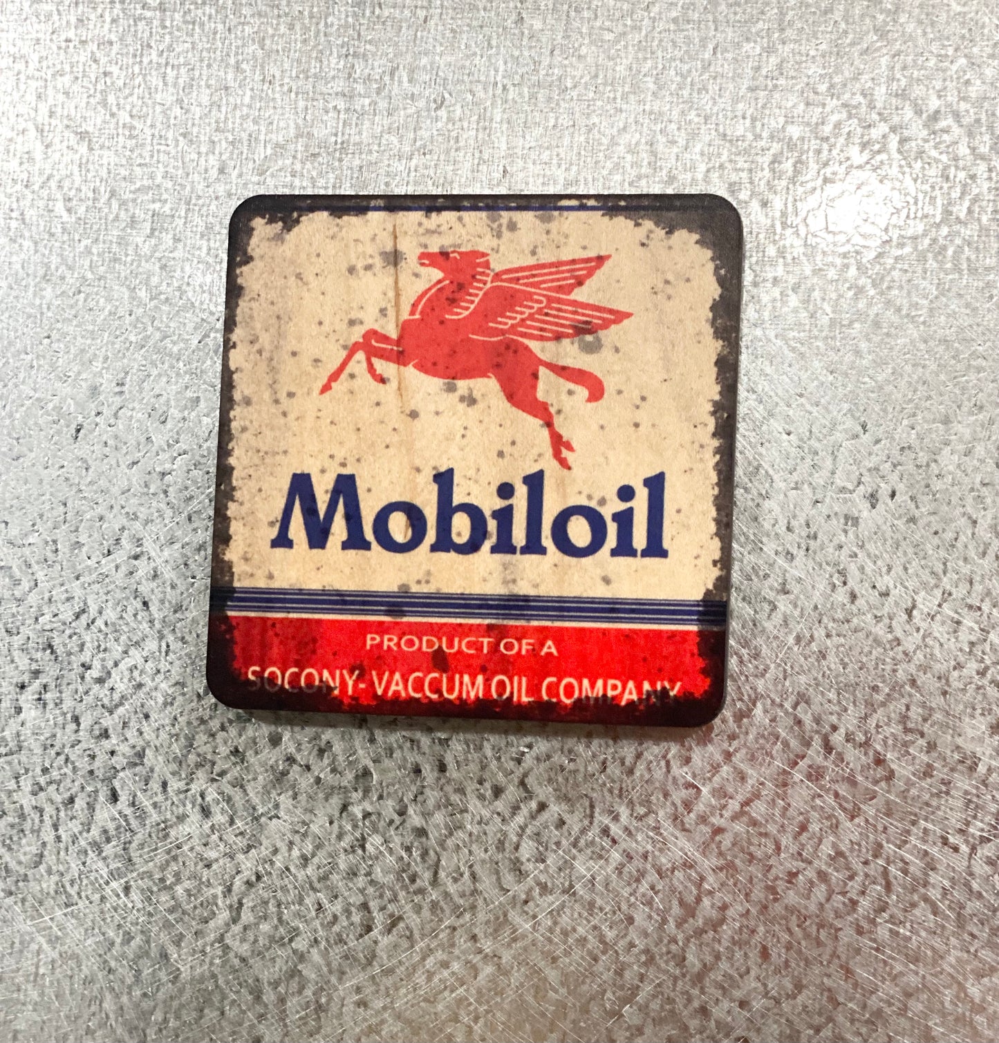Mobil Oil Coaster