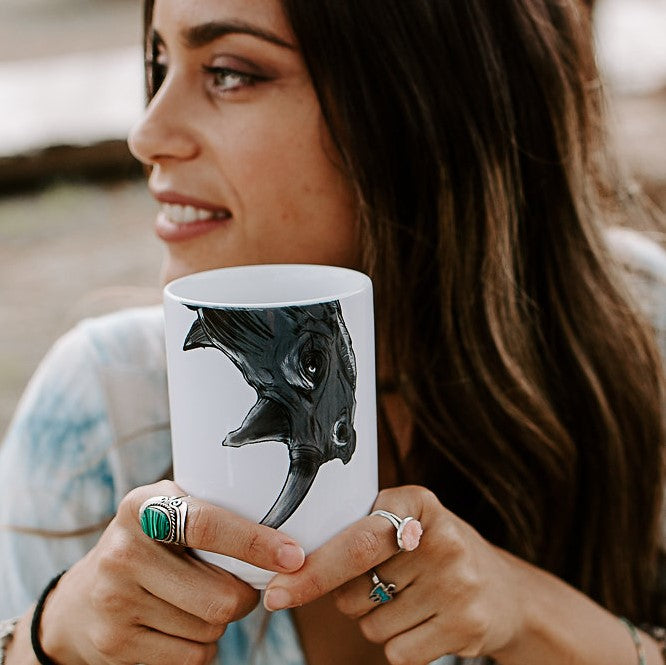 Black Rhino by Snout Mugs®