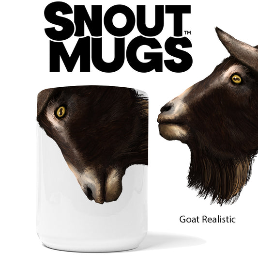 Realistic Goat Snout Mug