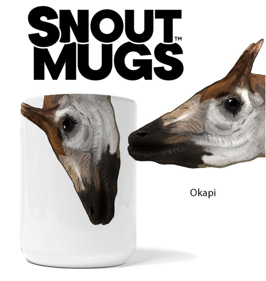 Realistic Okapi Snout Mug