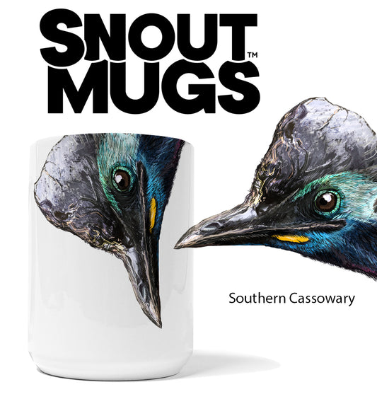 Realistic Southern Cassowary Snout Mug
