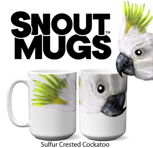 Sulphur-Crested Cockatoo Snout Mug