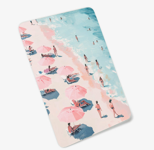 Pink Beach Club Cutting Board