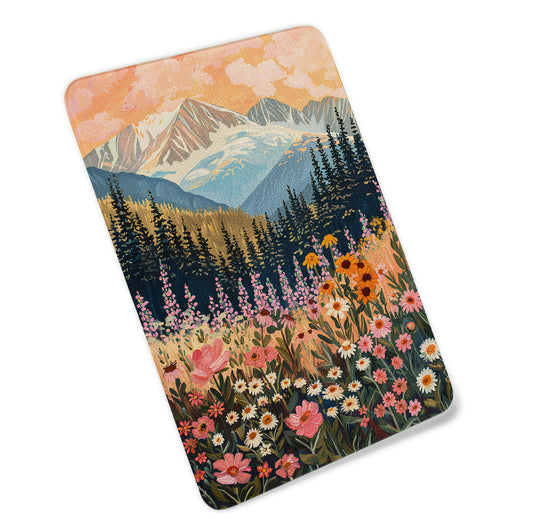 Mountain Wildflower Meadow Cutting Board