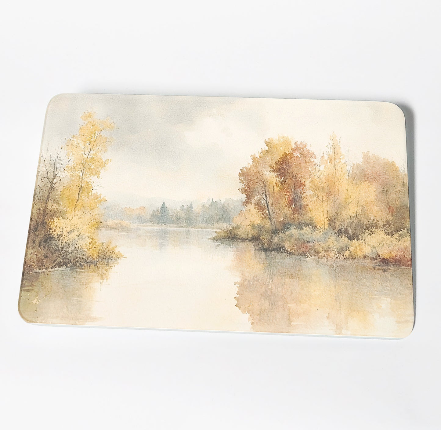 Fisherman's Fall View Cutting Board