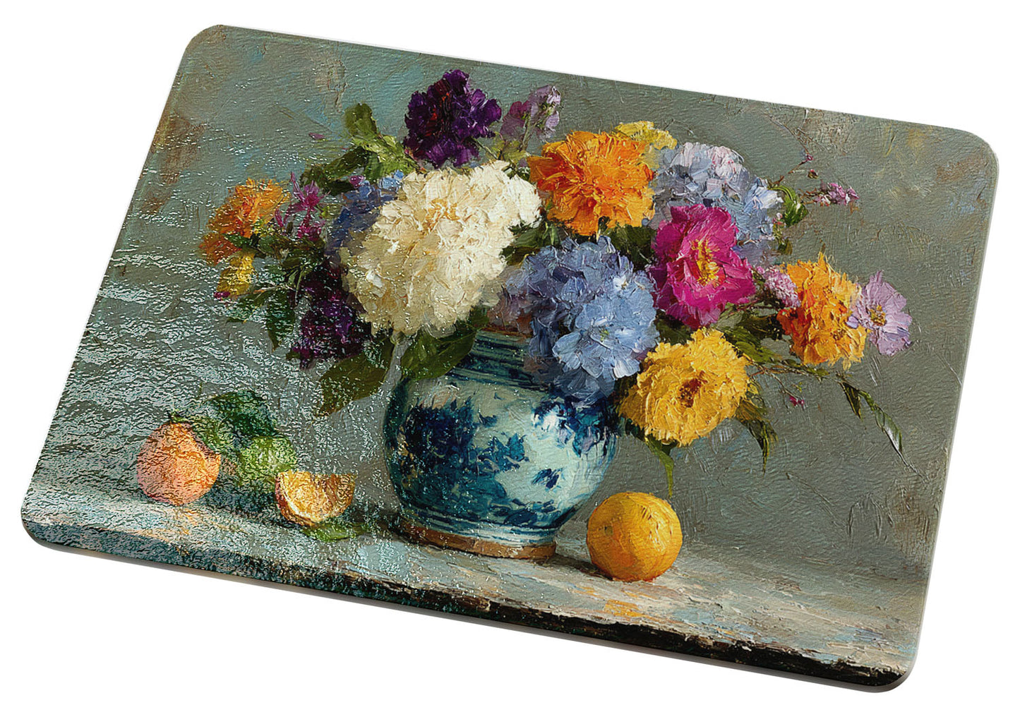 Citrus Garden Bouquet Cutting Board