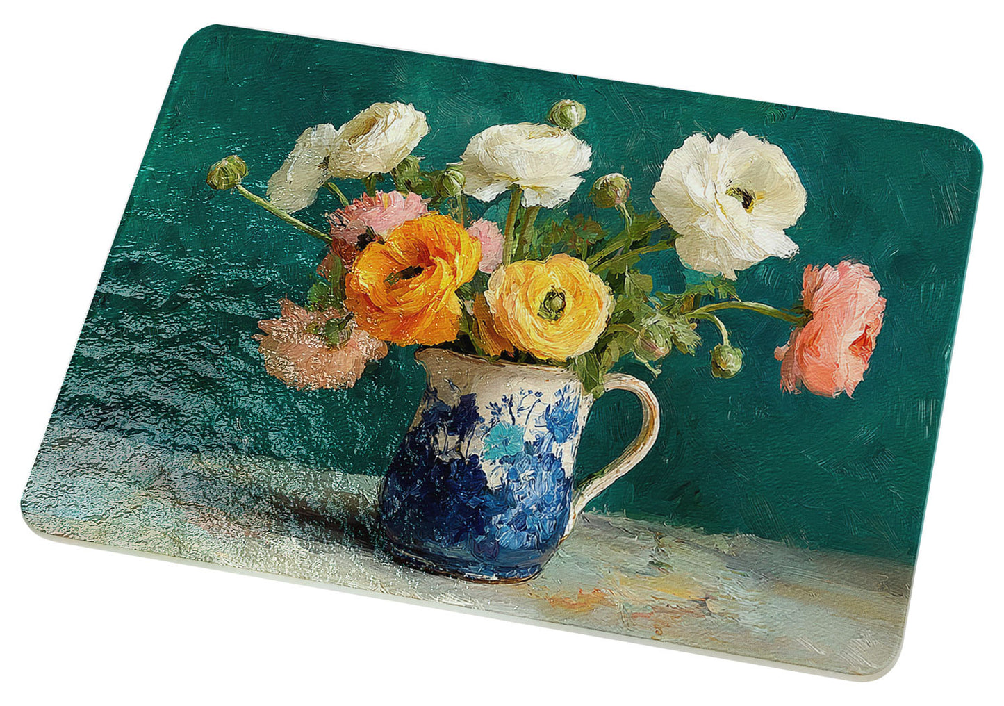 Blue Willow Bloom Cutting Board