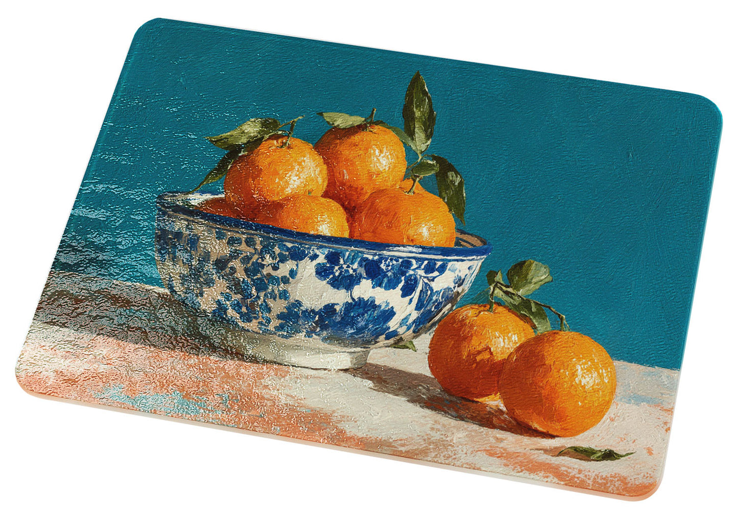 Mediterranean Tangerine Market Cutting Board