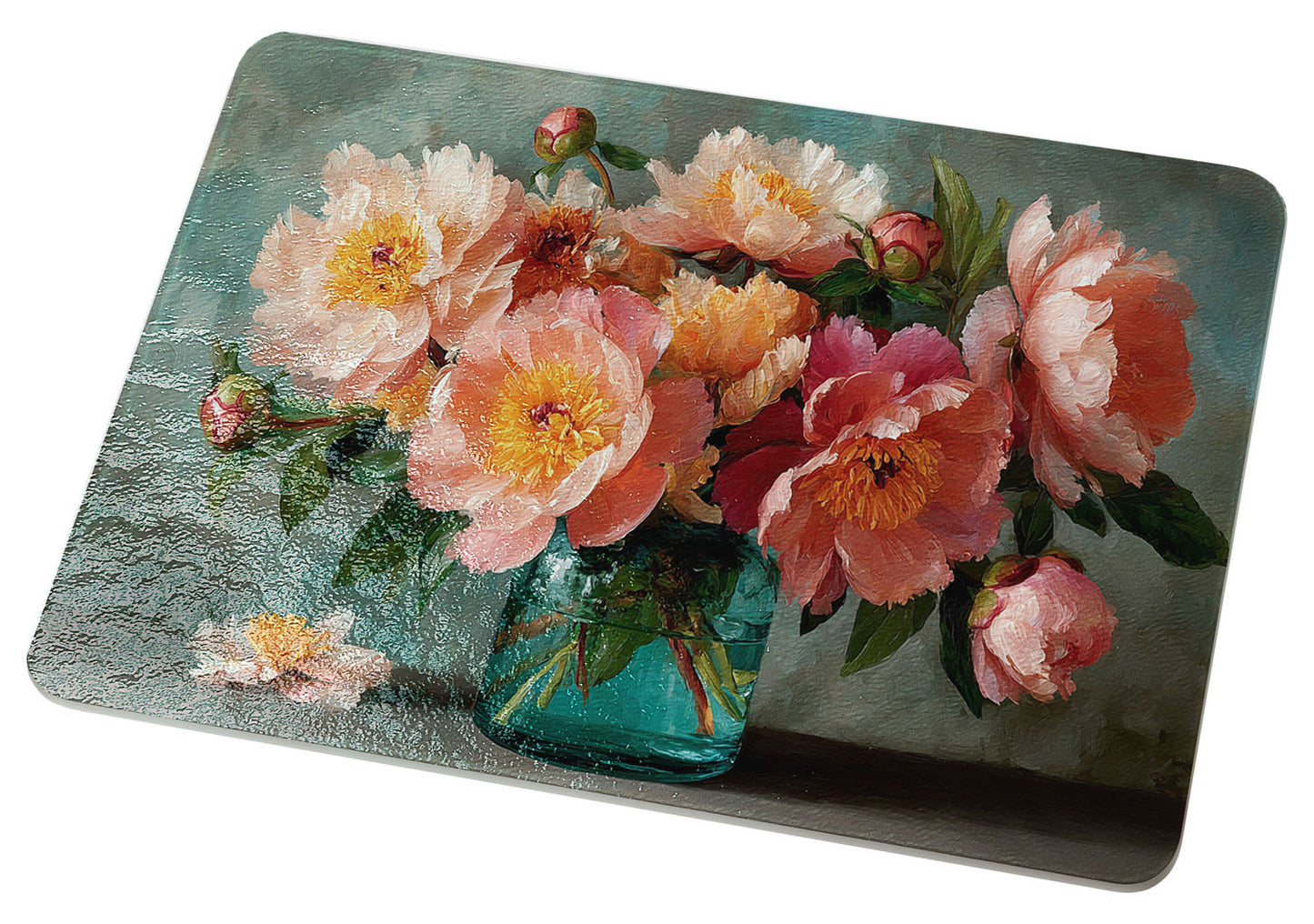 Gathered Peonies Cutting Board