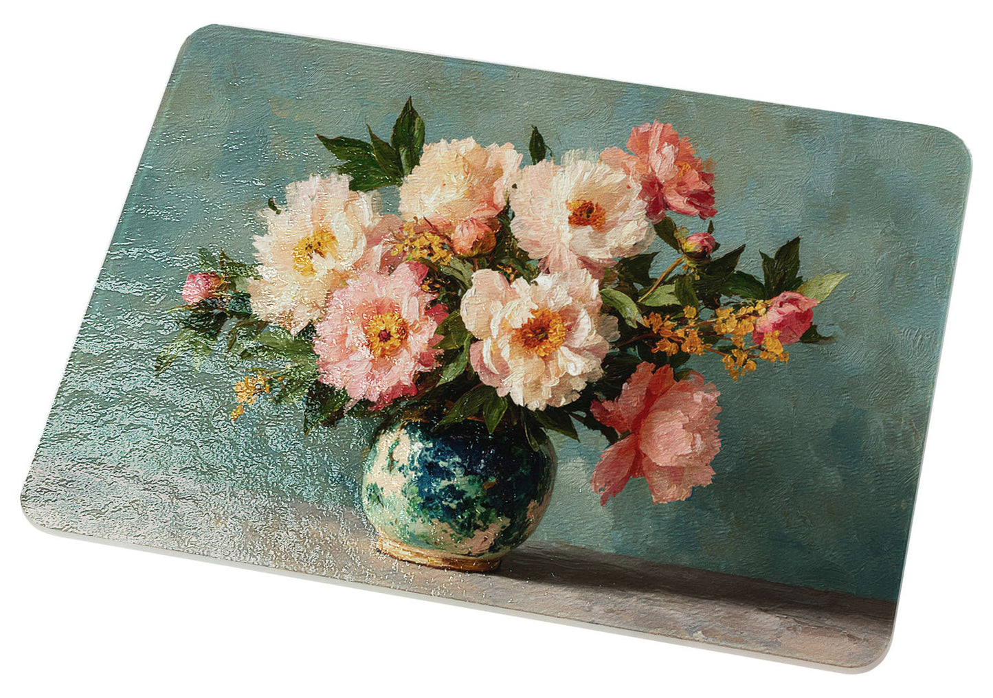 Garden Party Peonies Cutting Board