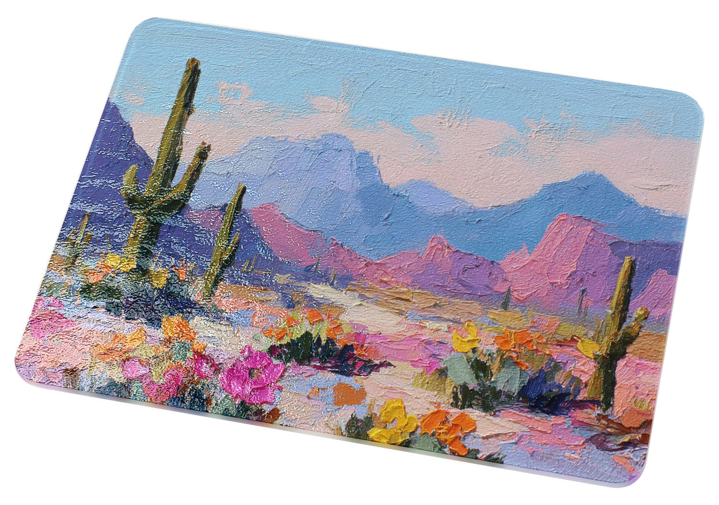 Desert Rose Valley Cutting Board