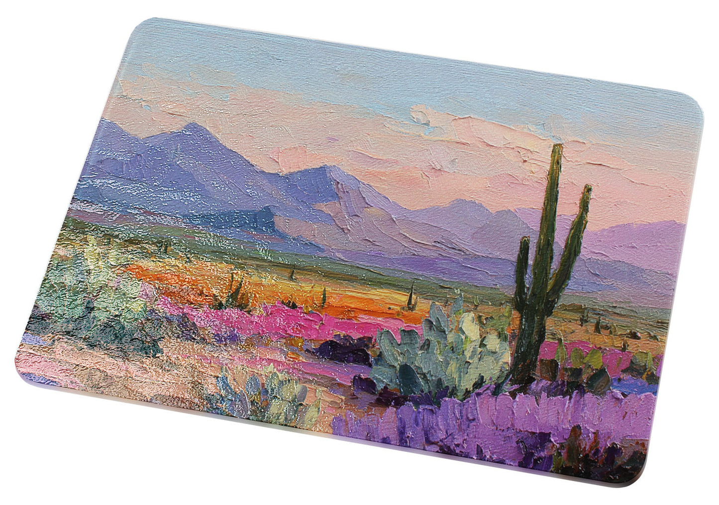 Where the Desert Glows Cutting Board