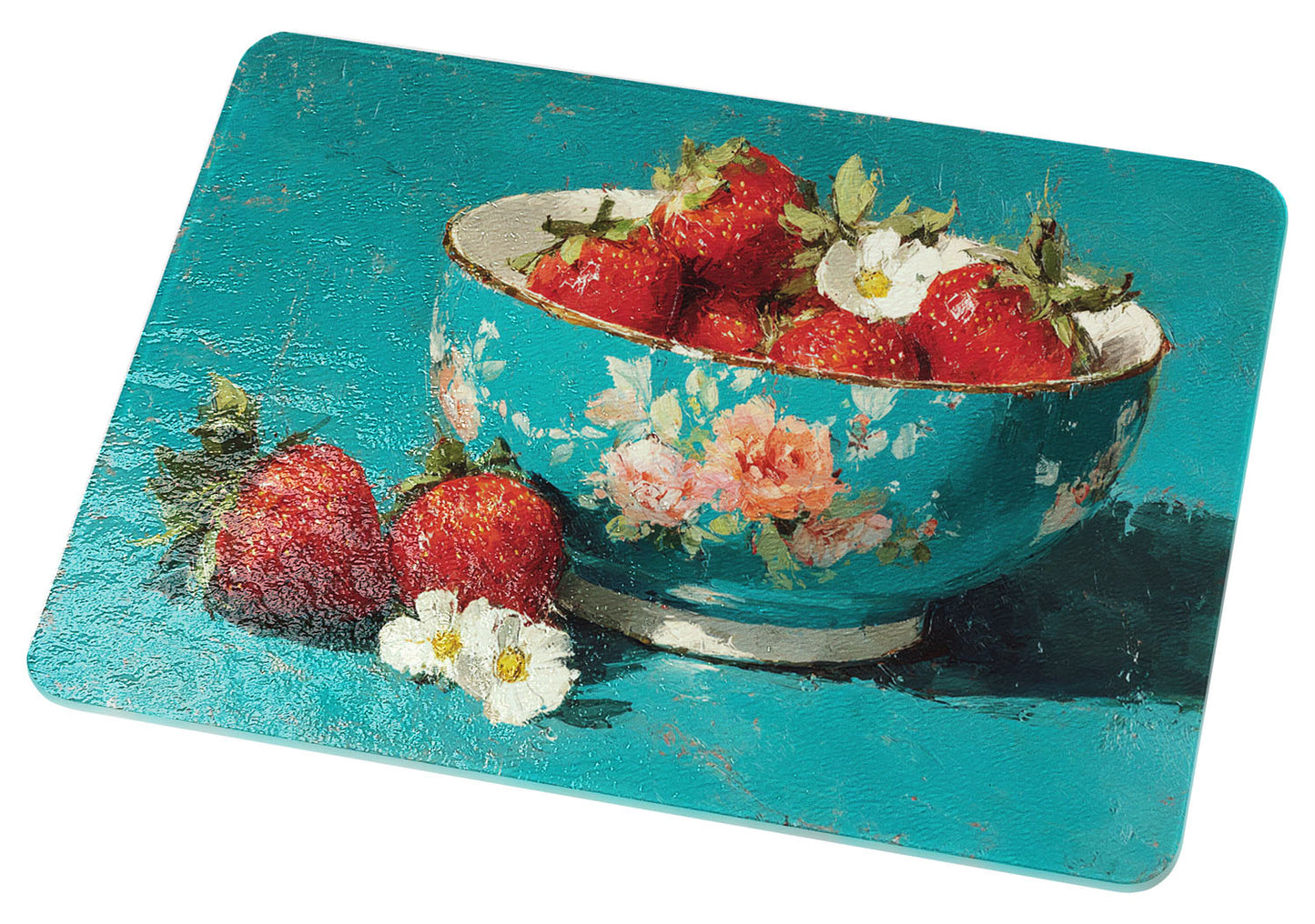 Blossoms & Berries Cutting Board