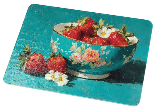 Blossoms & Berries Cutting Board