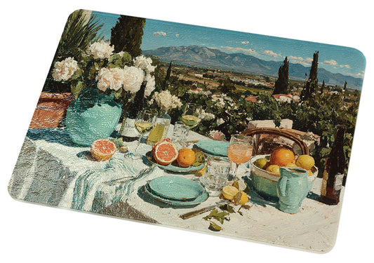Citrus & Conversation Cutting Board