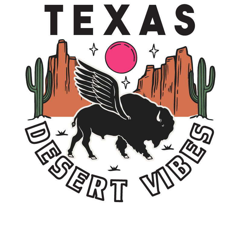 Desert Vibes Buffalo Western Badge Mug
