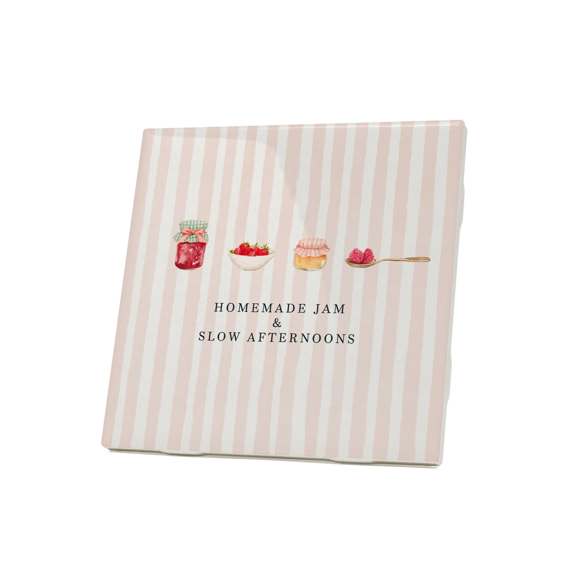 Homemade Jam & Slow Afternoons Coaster