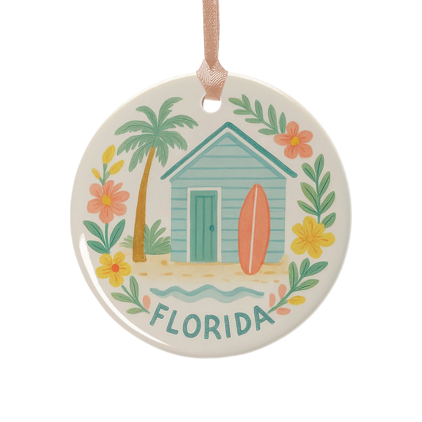 Sun & Surf Cottage Ornament