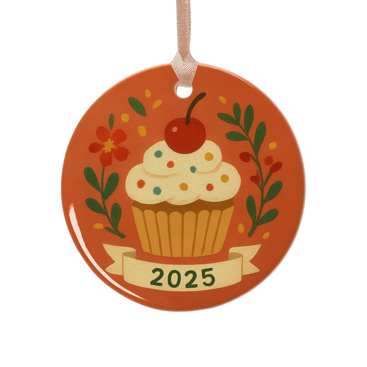 Frosted & Festive Ornament