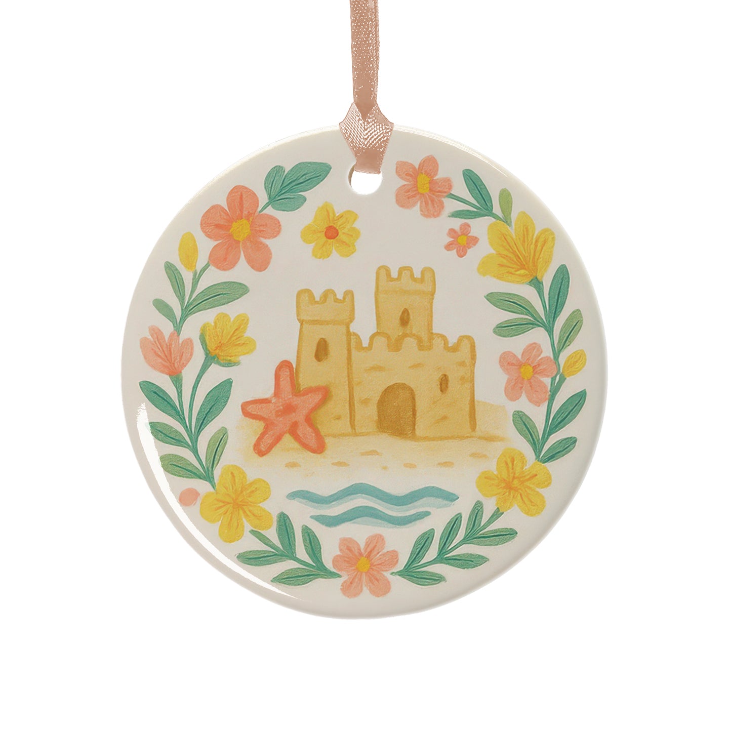 Sand Castle Ornament
