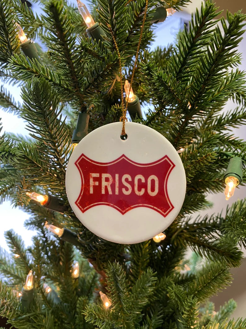 Frisco Railway Ornament