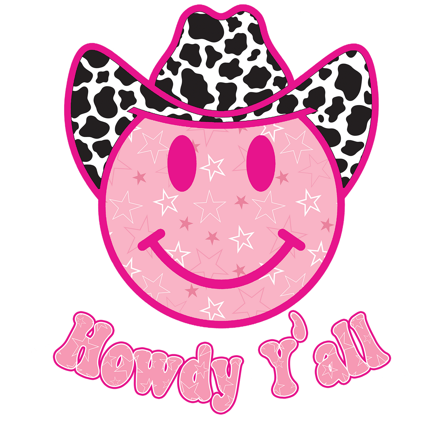 Howdy Y'all Smiley Face Mug