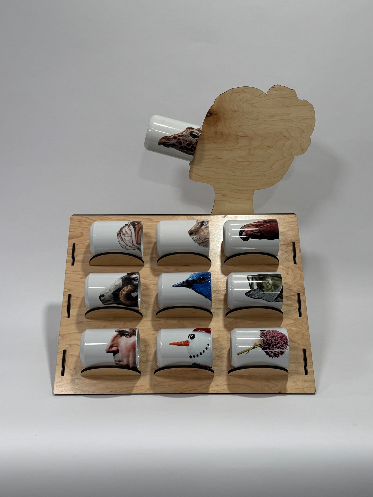 Large Snout Mugs® Display- Female