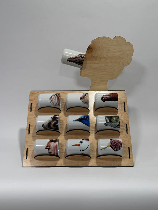 Large Snout Mugs® Display- Female