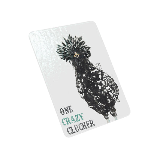 One Crazy Clucker By Dolly Estelle Cutting Board