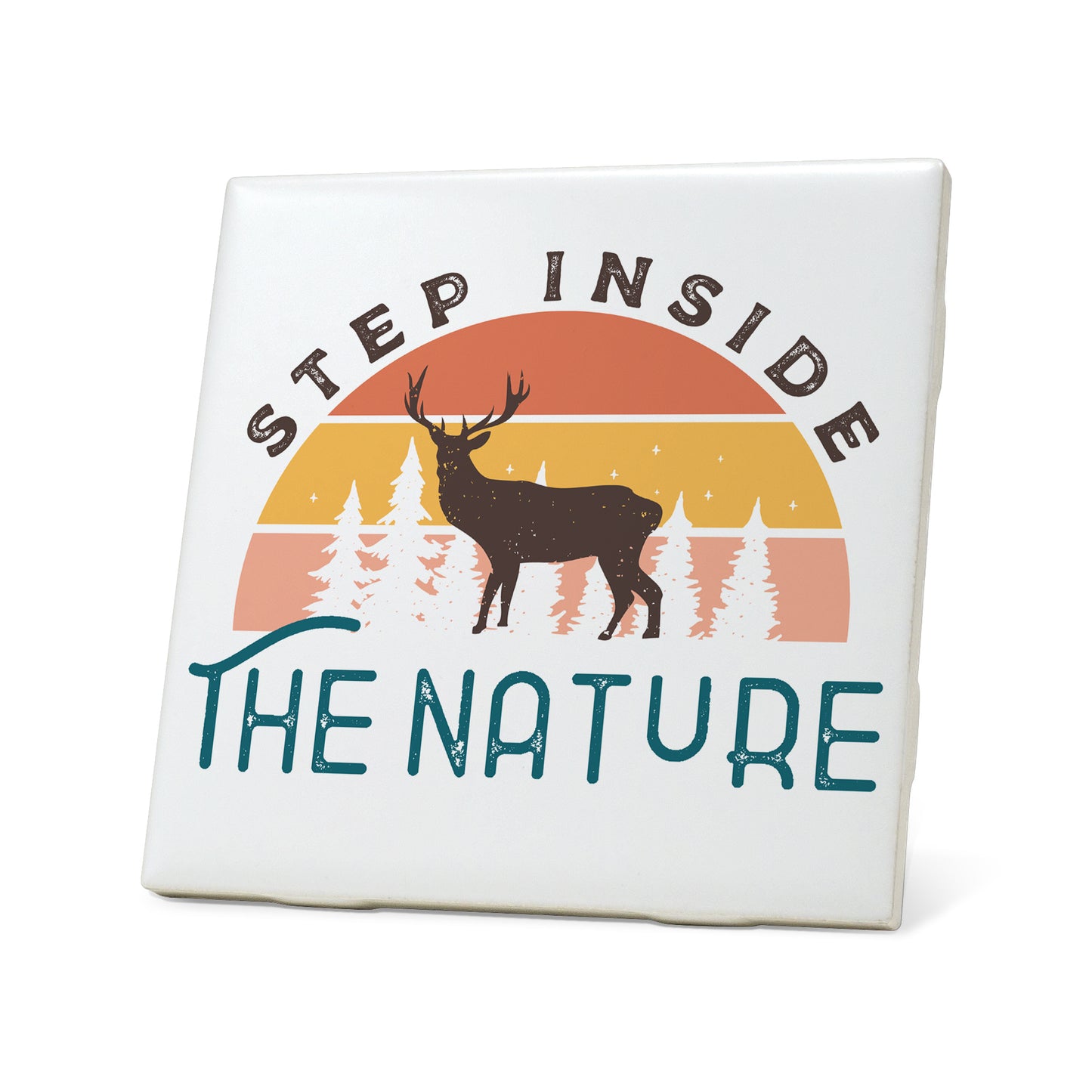 Step inside the nature graphic Coasters