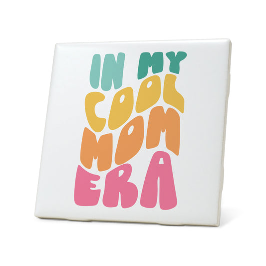 Cool Mom Era Graphic Coasters