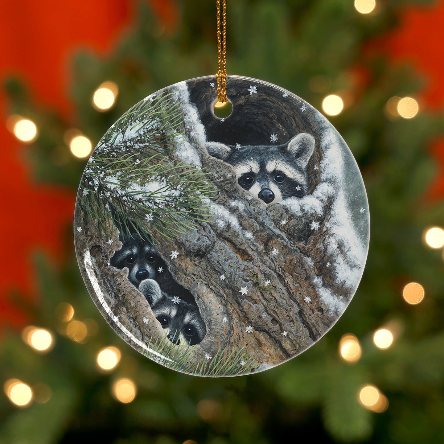 Peekaboo Ornament