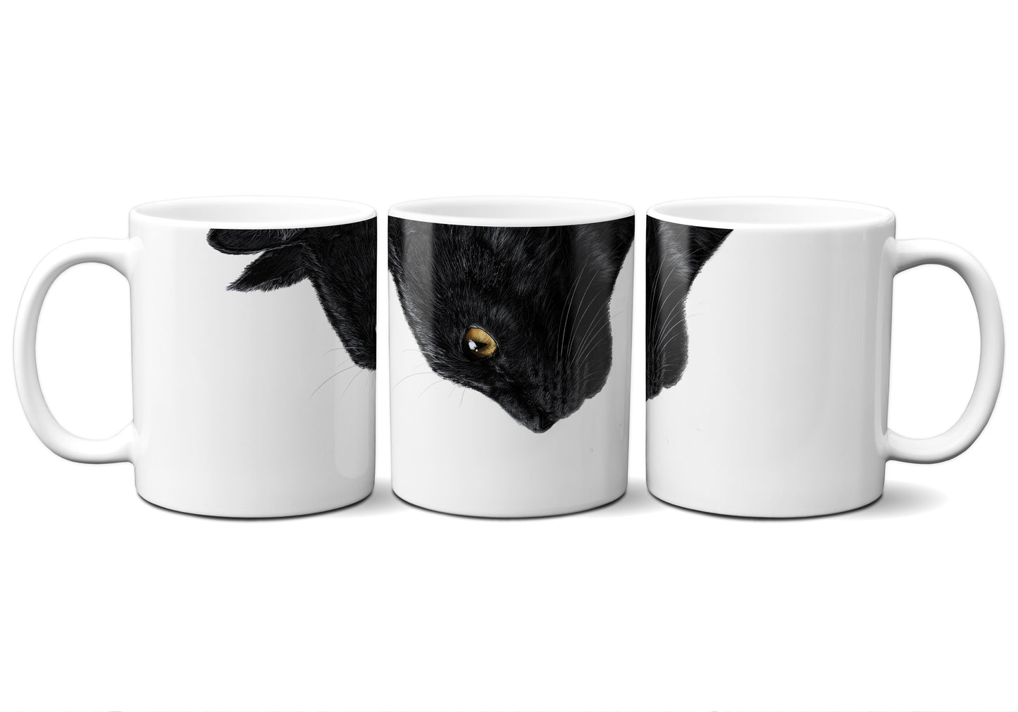 Black Cat By Snout Mugs®