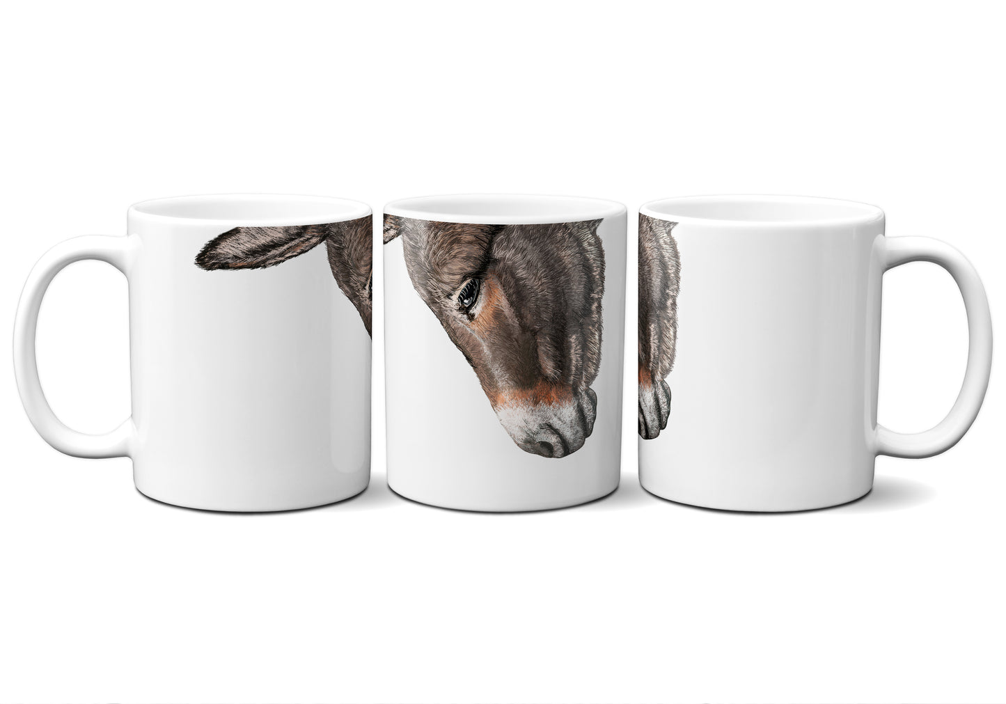 Donkey by Snout Mugs®