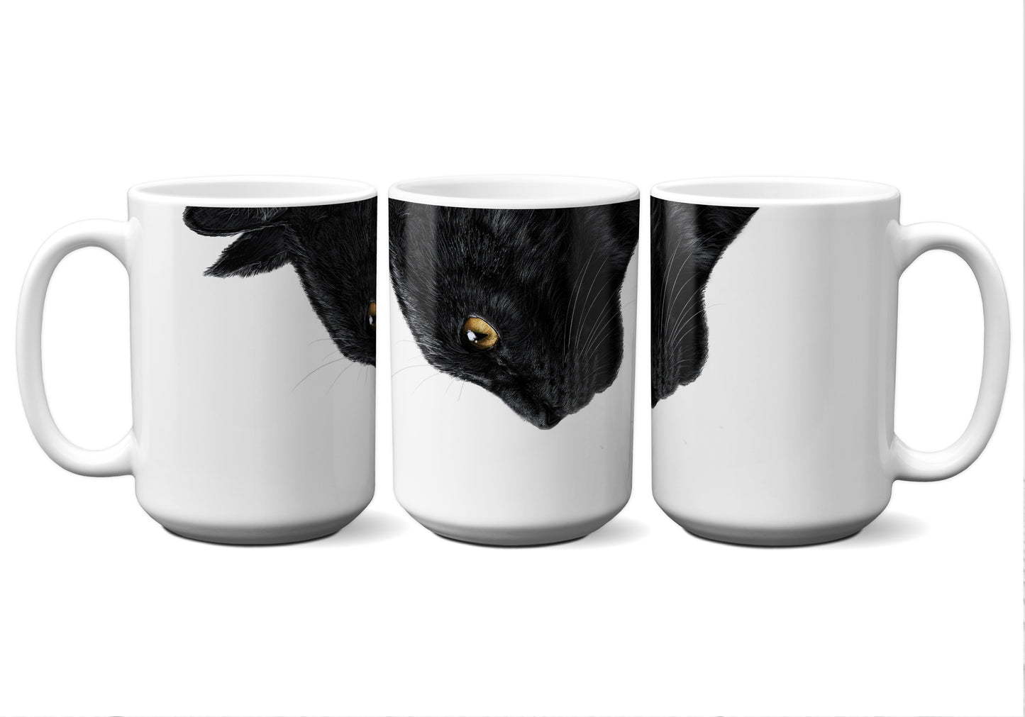 Black Cat By Snout Mugs®