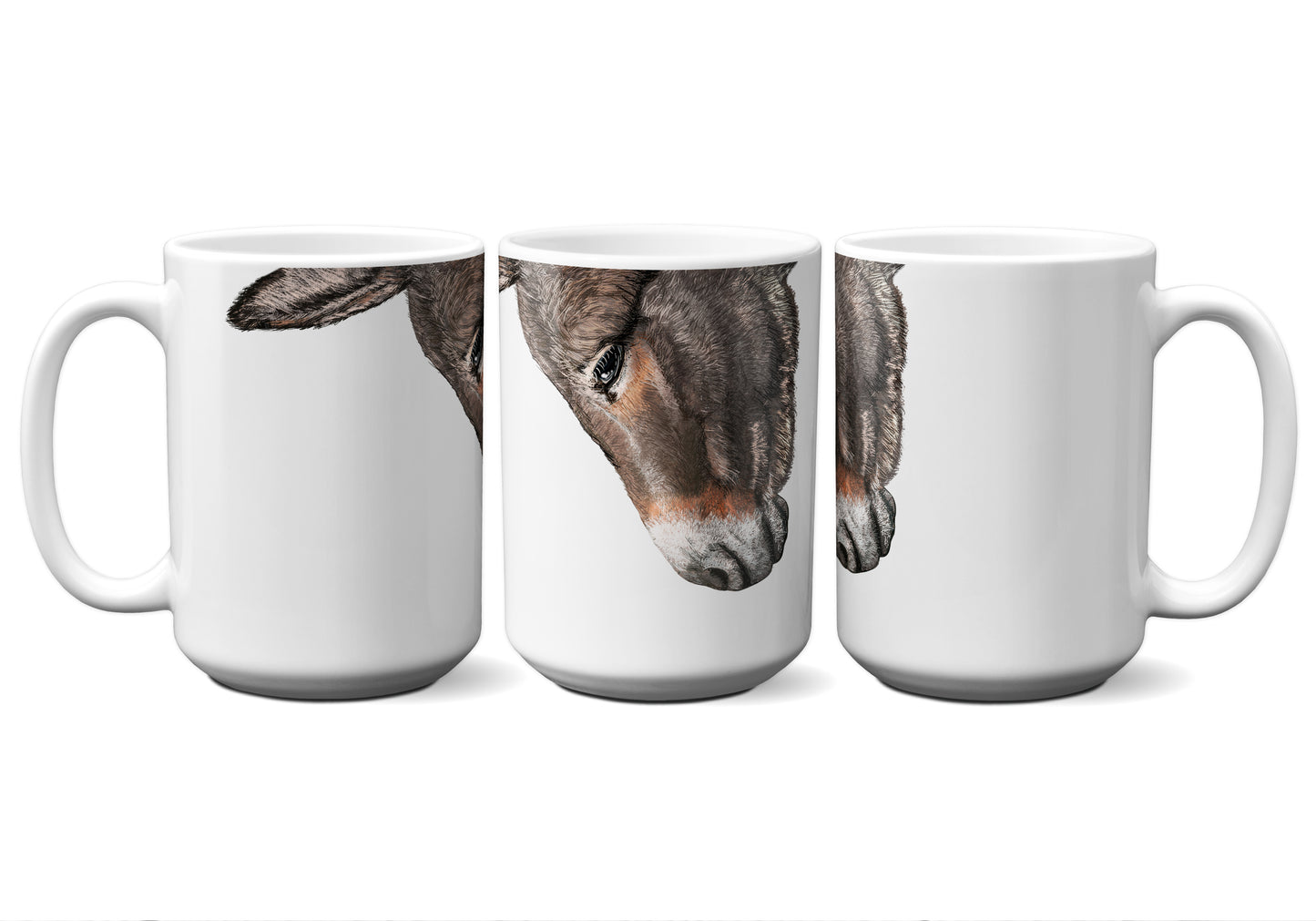 Donkey by Snout Mugs®