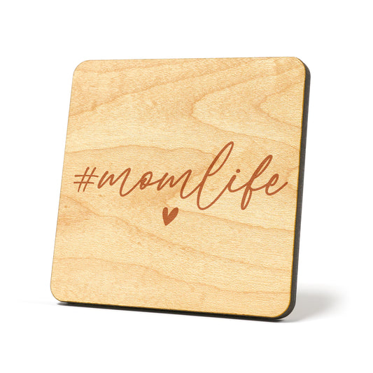 Mom life Graphic Coasters