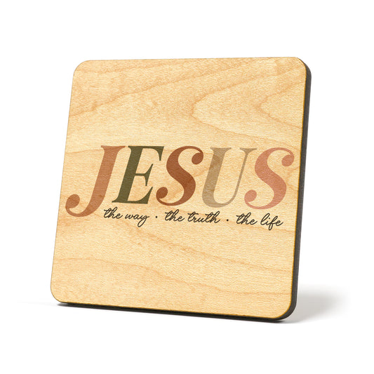 Jesus Graphic Coasters