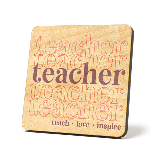 Teacher x5 Graphic Coasters